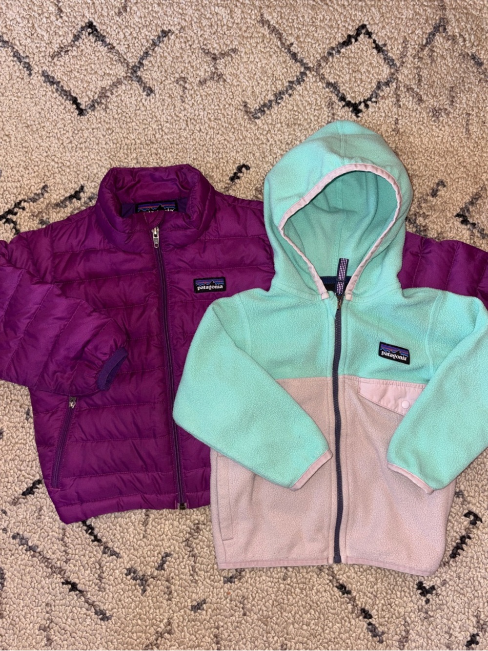 Patagonia  Kids Jacket and fleece  (12/18)
